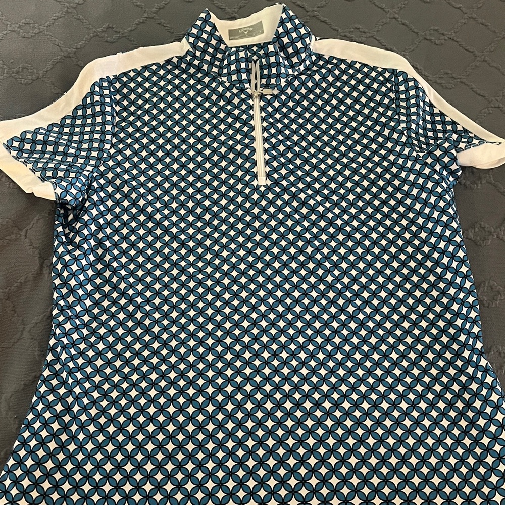 Callaway Golf Patterned Polo